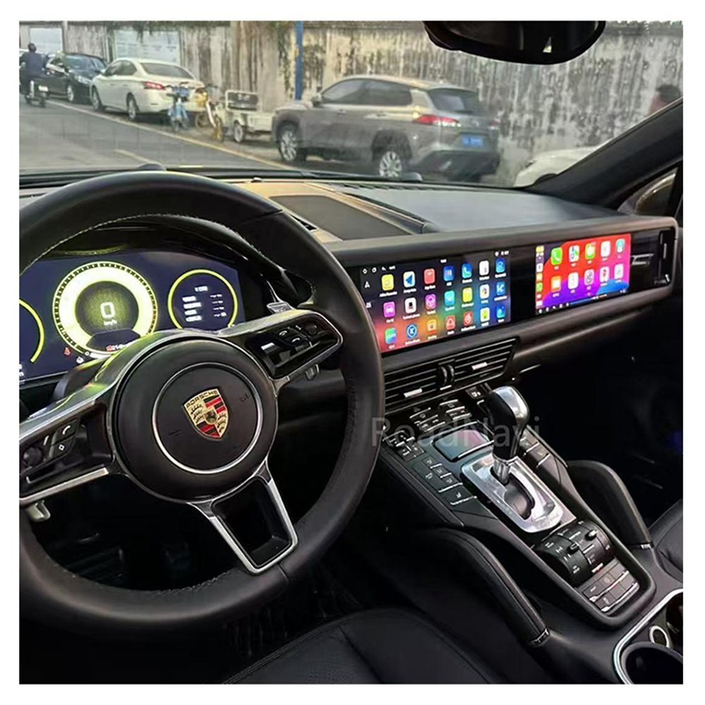 RoadNavi Dual Screen Android Car Radio Multimedia Player for Porsche Cayenne 2010-2017 Intelligent System CarPlay GPS 4G 360